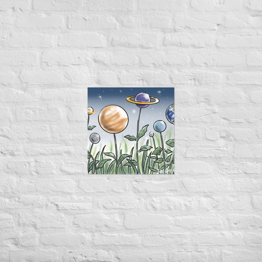 Galactic Garden - Poster