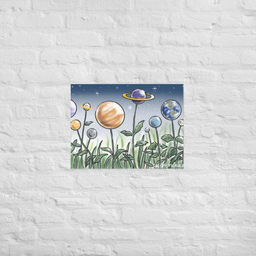 Galactic Garden - Poster