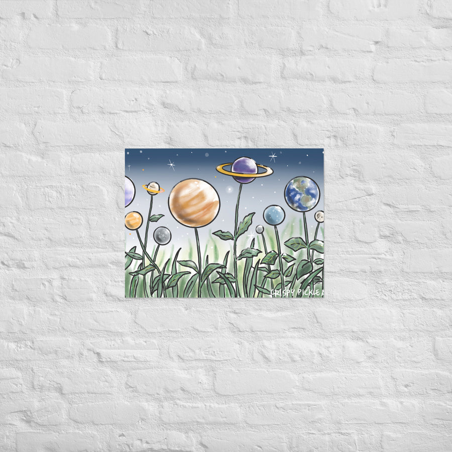 Galactic Garden - Poster