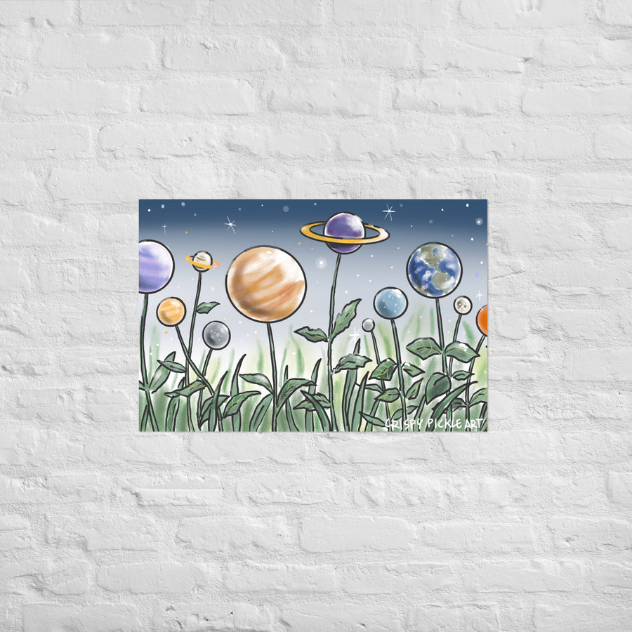 Galactic Garden - Poster