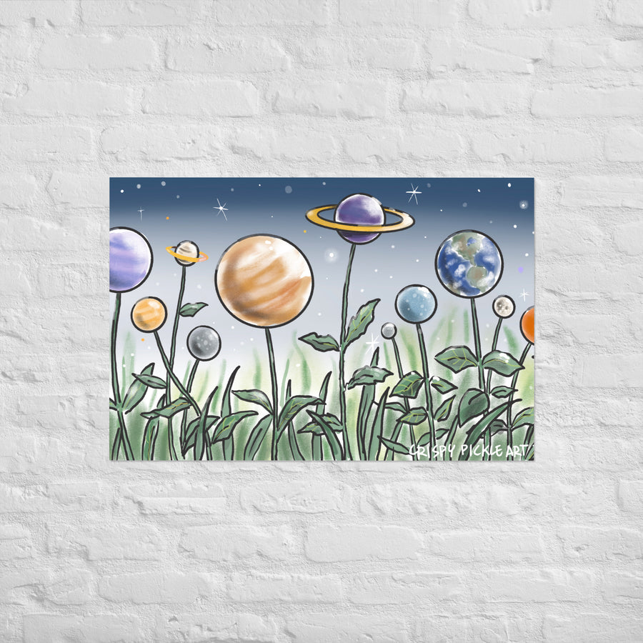 Galactic Garden - Poster