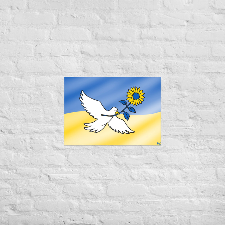 Peace For Ukraine - Poster