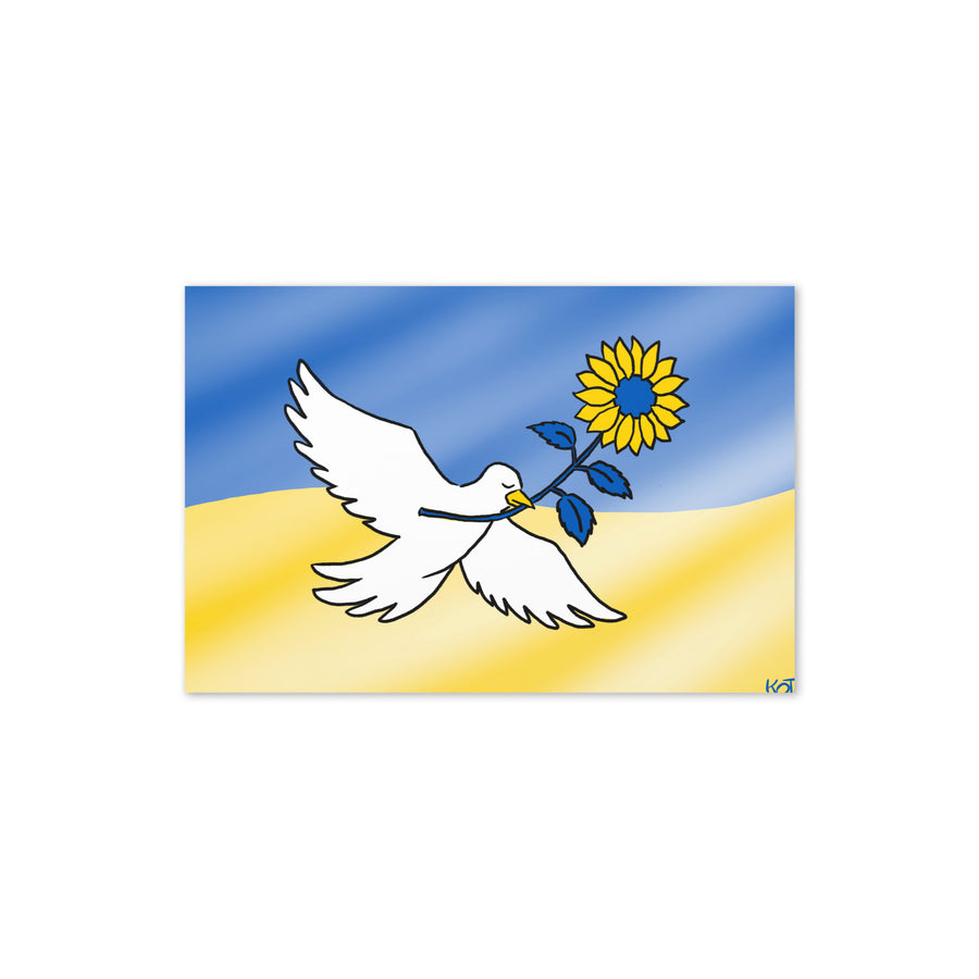 Peace For Ukraine - Greeting Card