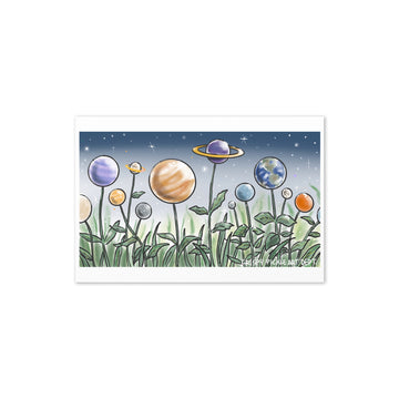 Moon Balloon - Greeting Card