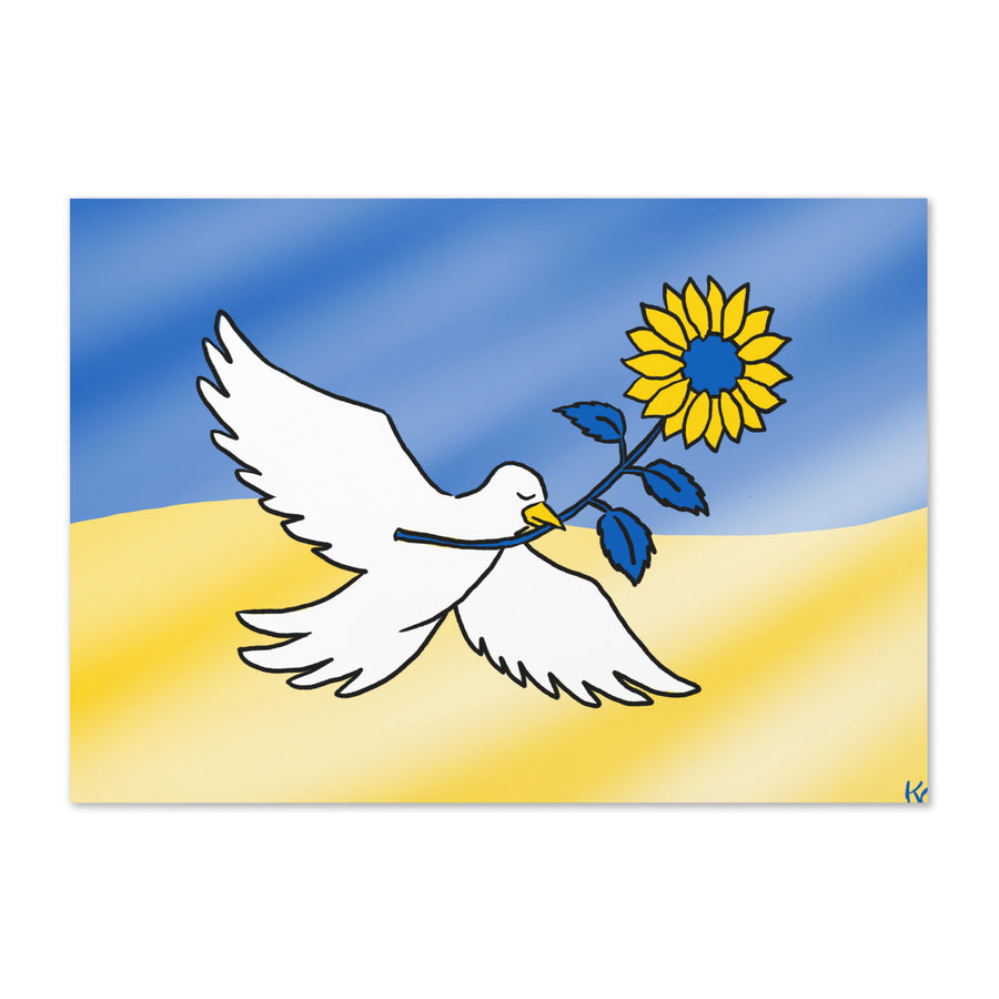 Peace For Ukraine - Greeting Card