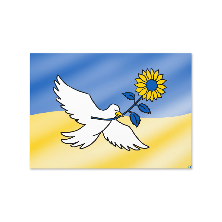 Peace For Ukraine - Greeting Card