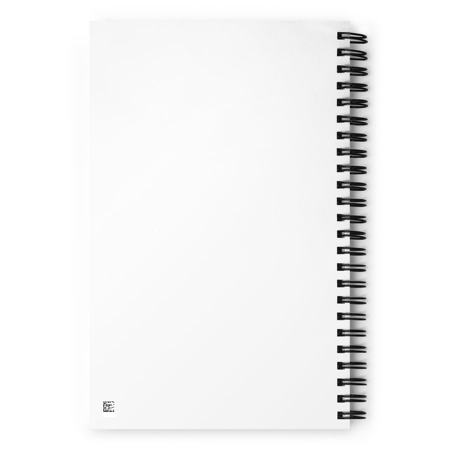 RainBoats Portrait - Spiral Notebook