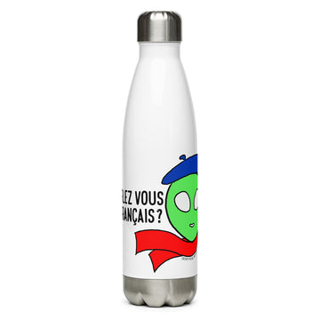 Parlez Vous Français? Alien - Water Bottle