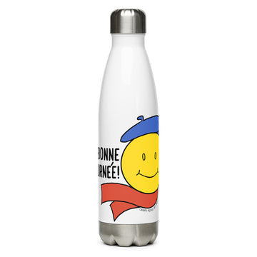 Bonne Journée! - Stainless Steel Water Bottle