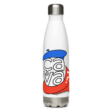 French General Ça Va! - Stainless Steel Water Bottle