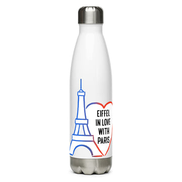 Eiffel in Love with Paris - Stainless Steel Water Bottle