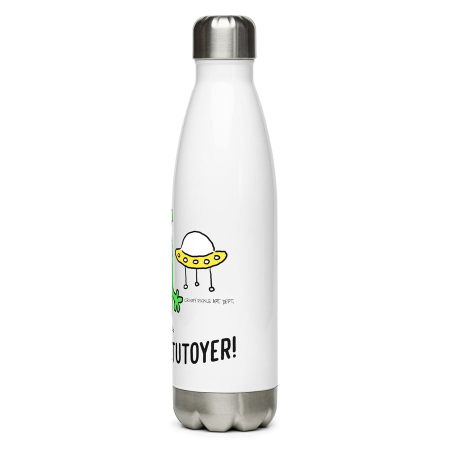 On Peut Se Tutoyer? Alien - Stainless Steel Water Bottle