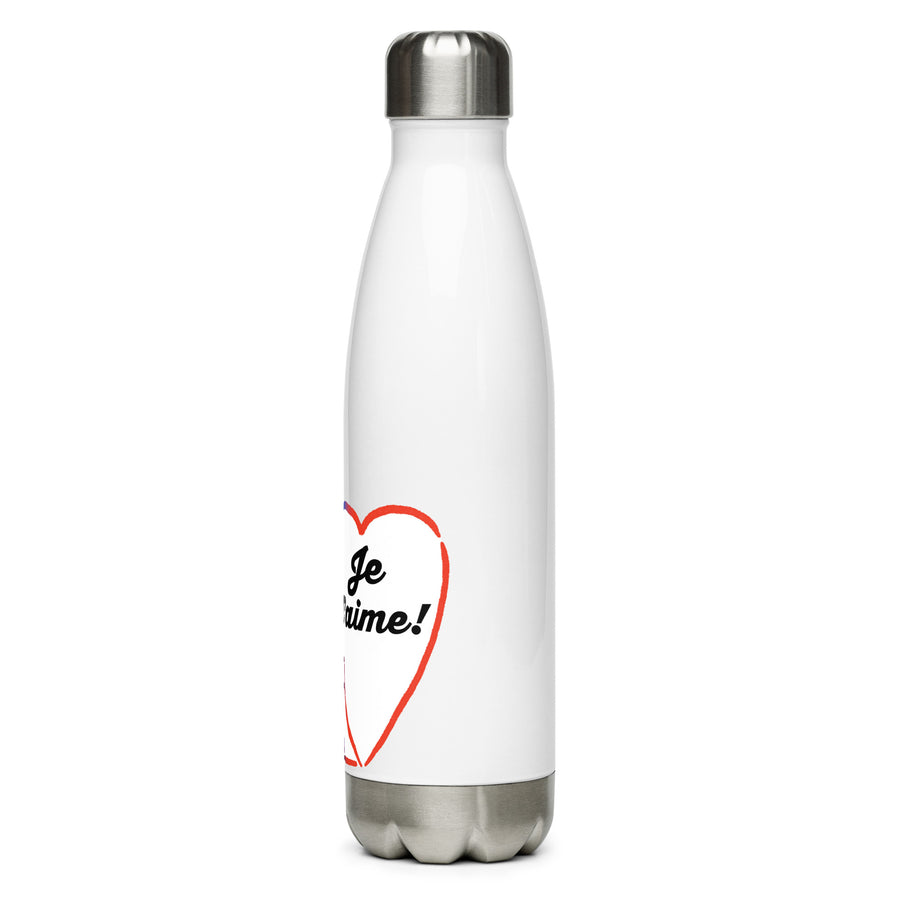 Eiffel in Love with Paris - Stainless Steel Water Bottle