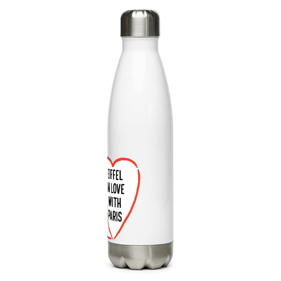 Eiffel in Love with Paris - Stainless Steel Water Bottle