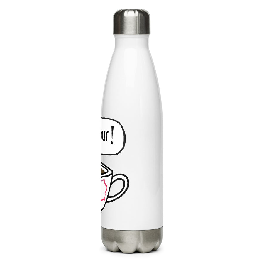 Café Et Conversation - Stainless Steel Water Bottle