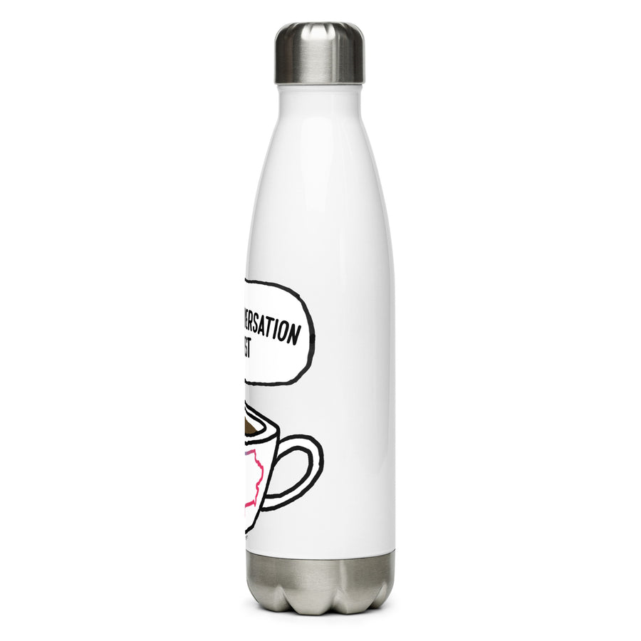 Café Et Conversation - Stainless Steel Water Bottle