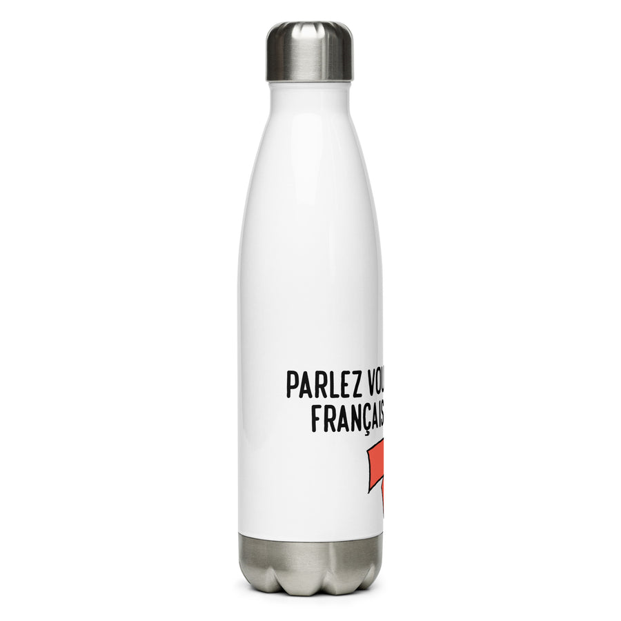 Parlez-Vous Français? Alien - Stainless Steel Water Bottle