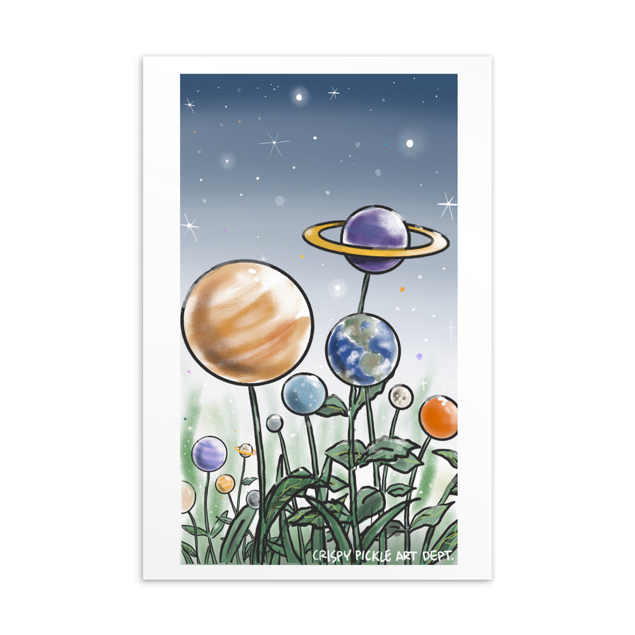 Plants And Planets - Standard Postcard