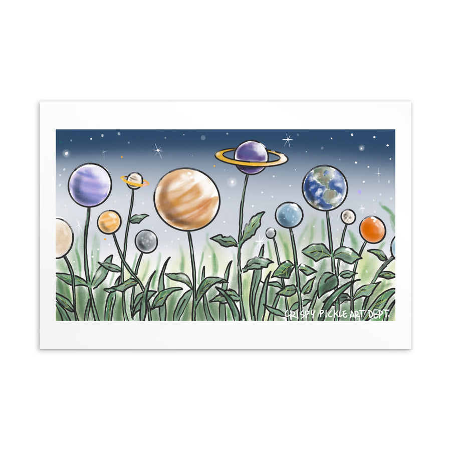 Moon Balloon - Standard Postcard