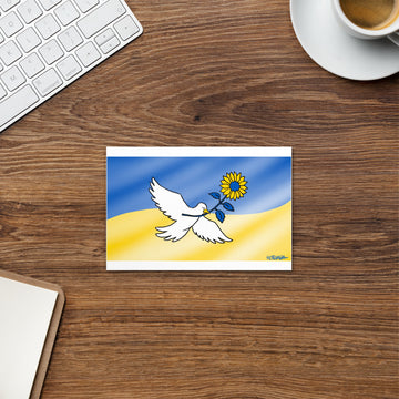 Peace For Ukraine - Standard Postcard