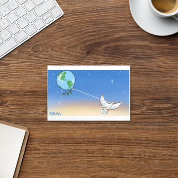 Peaceon Earth Landscape - Standard Postcard