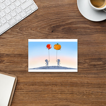 Floating Love Landscape - Standard Postcard