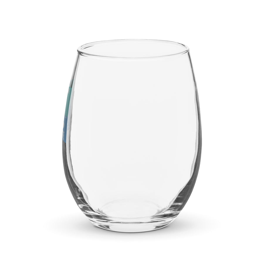 It's Aperotivo Time Somewhere - Stemless Wine Glass