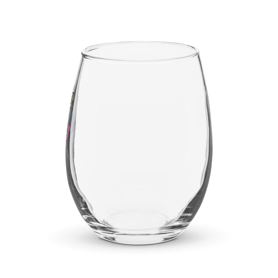 Cat Lady in Spirit - Wine Glass