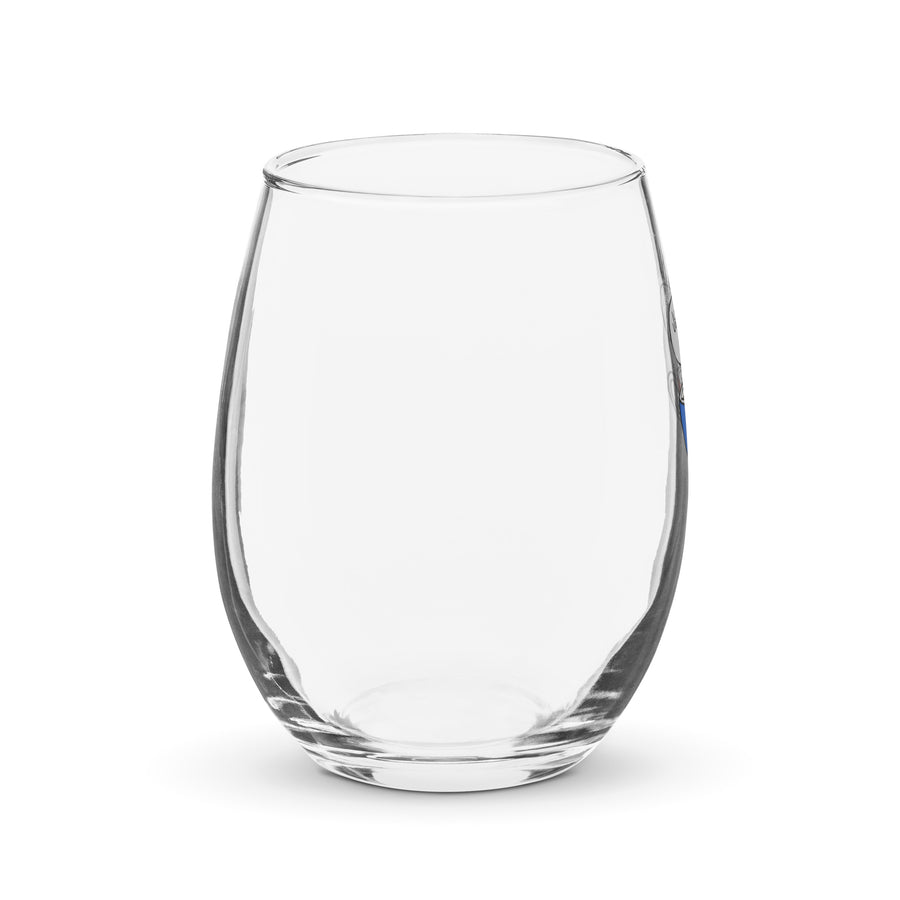 J'ai Besoin de Café! - Stemless Wine Glass