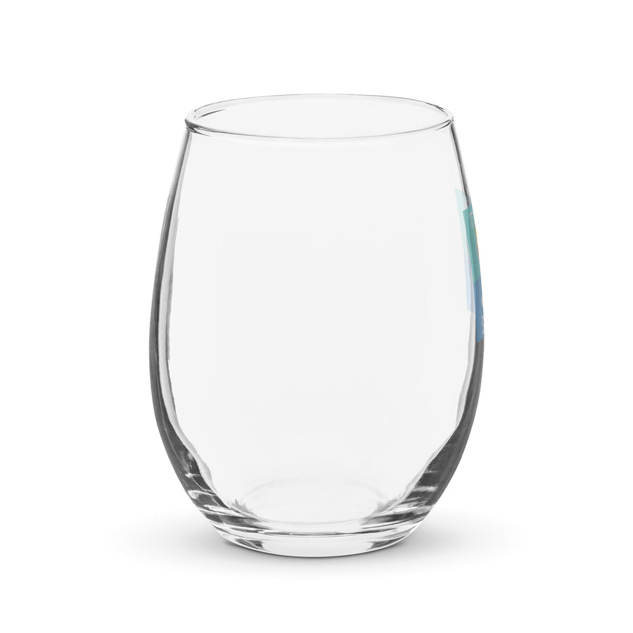 It's Aperotivo Time Somewhere - Stemless Wine Glass