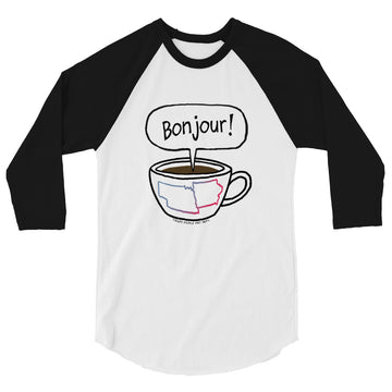 Café Et Conversation - Sleeve Raglan T-Shirt