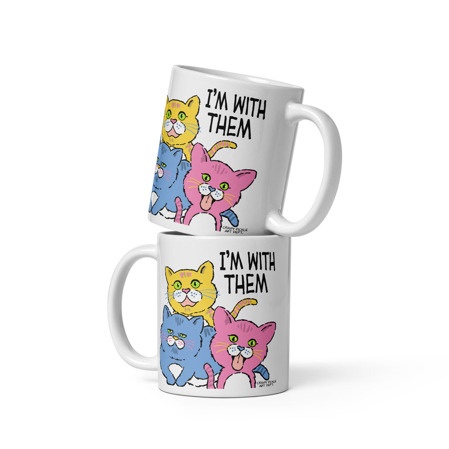 I'm With Them - Mug