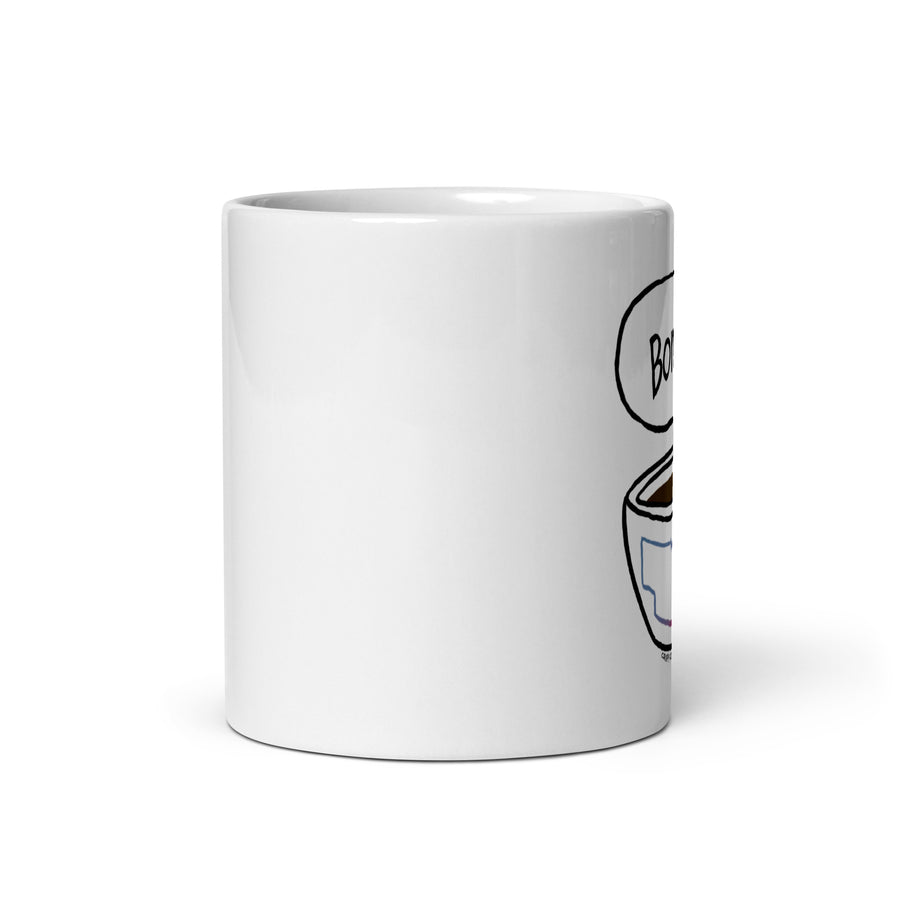 Café Et Conversation - White Glossy Mug