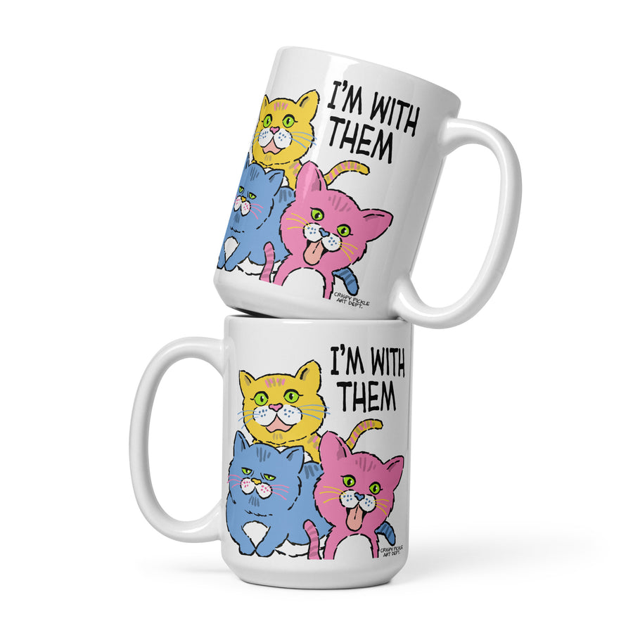 I'm With Them - Mug