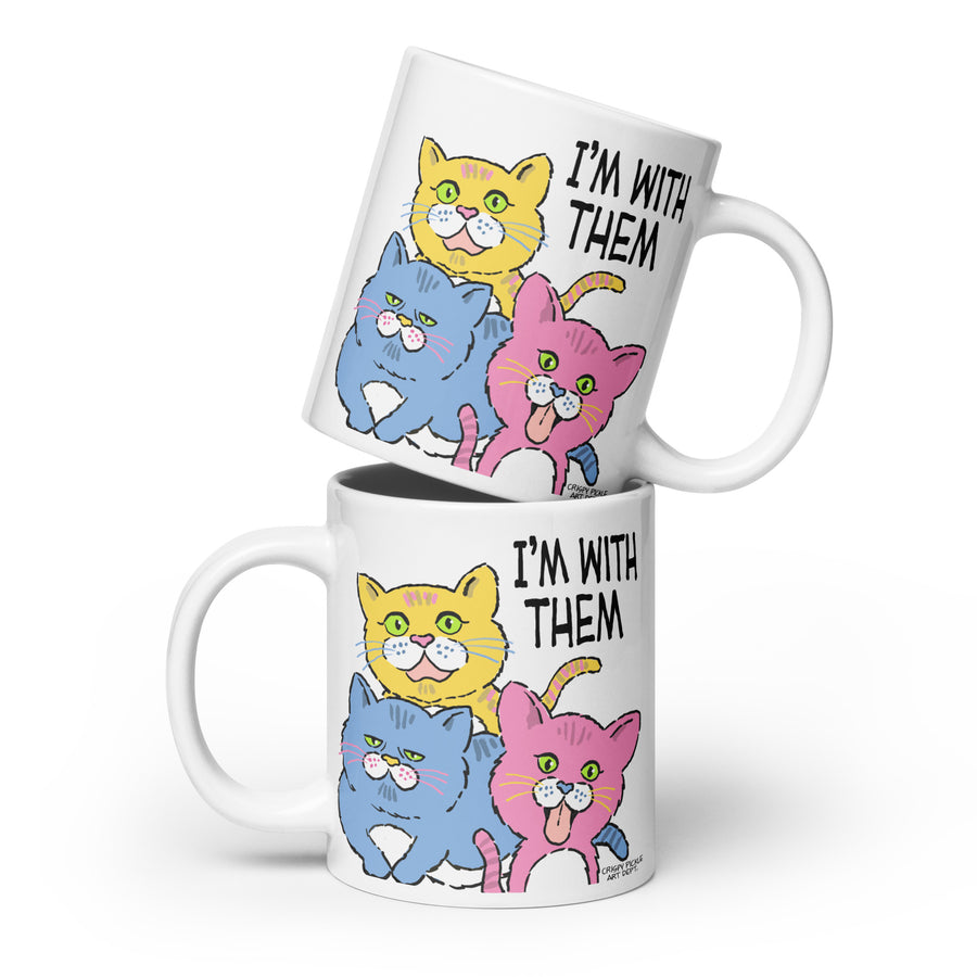 I'm With Them - Mug