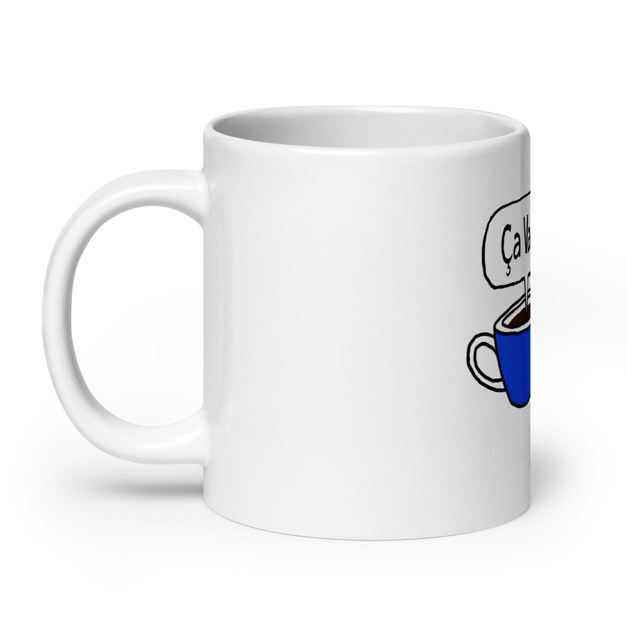 General French Ça Va! - White Glossy Mug