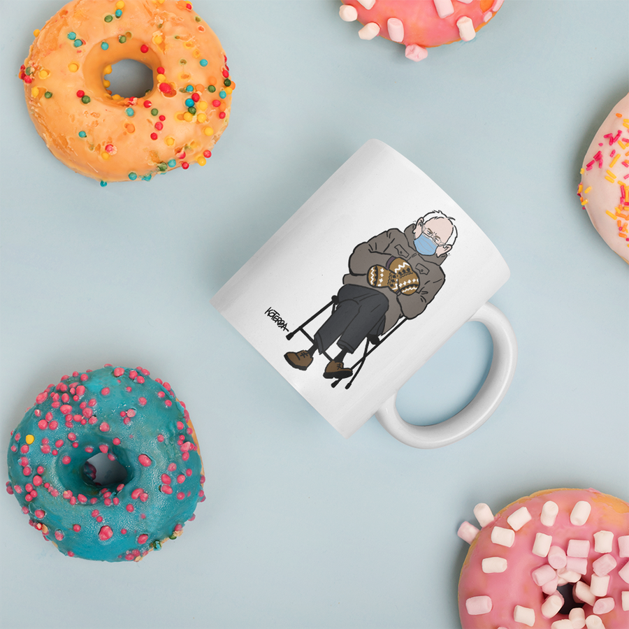 Bernie Mittens - Mug