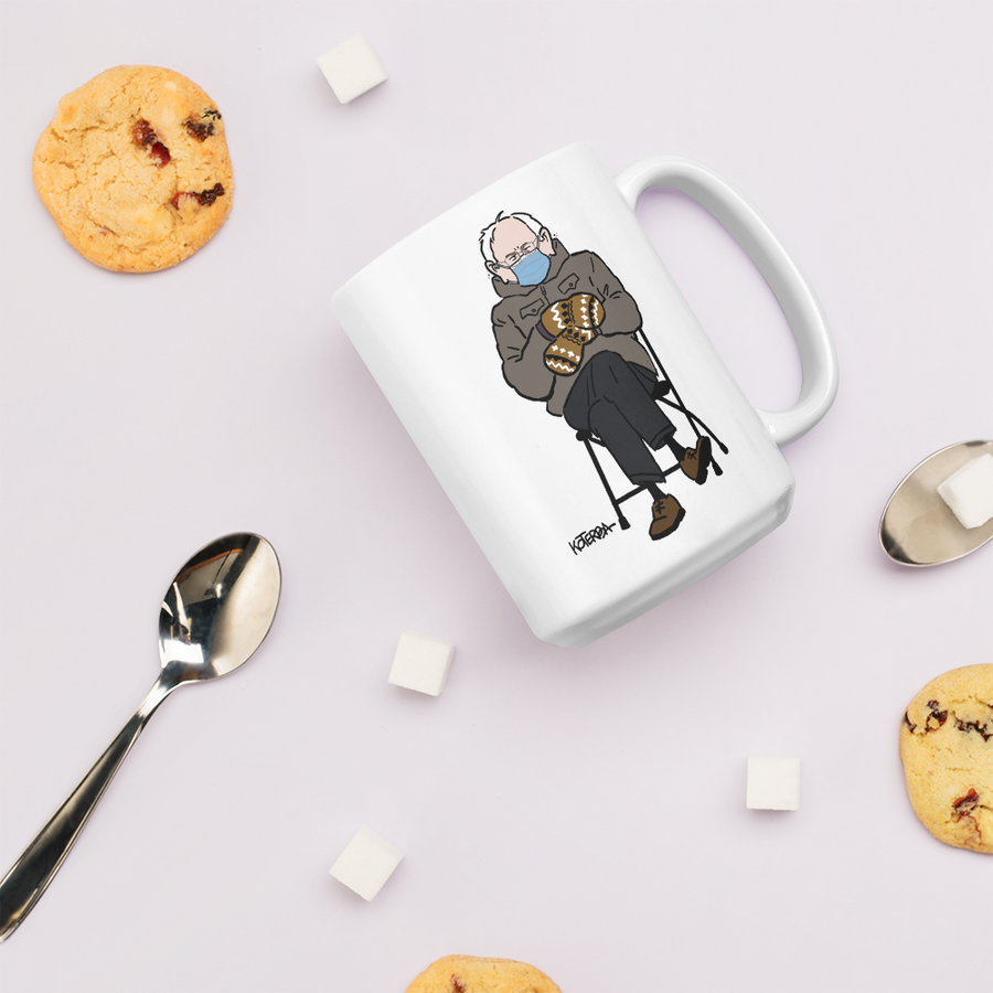 Bernie Mittens - Mug